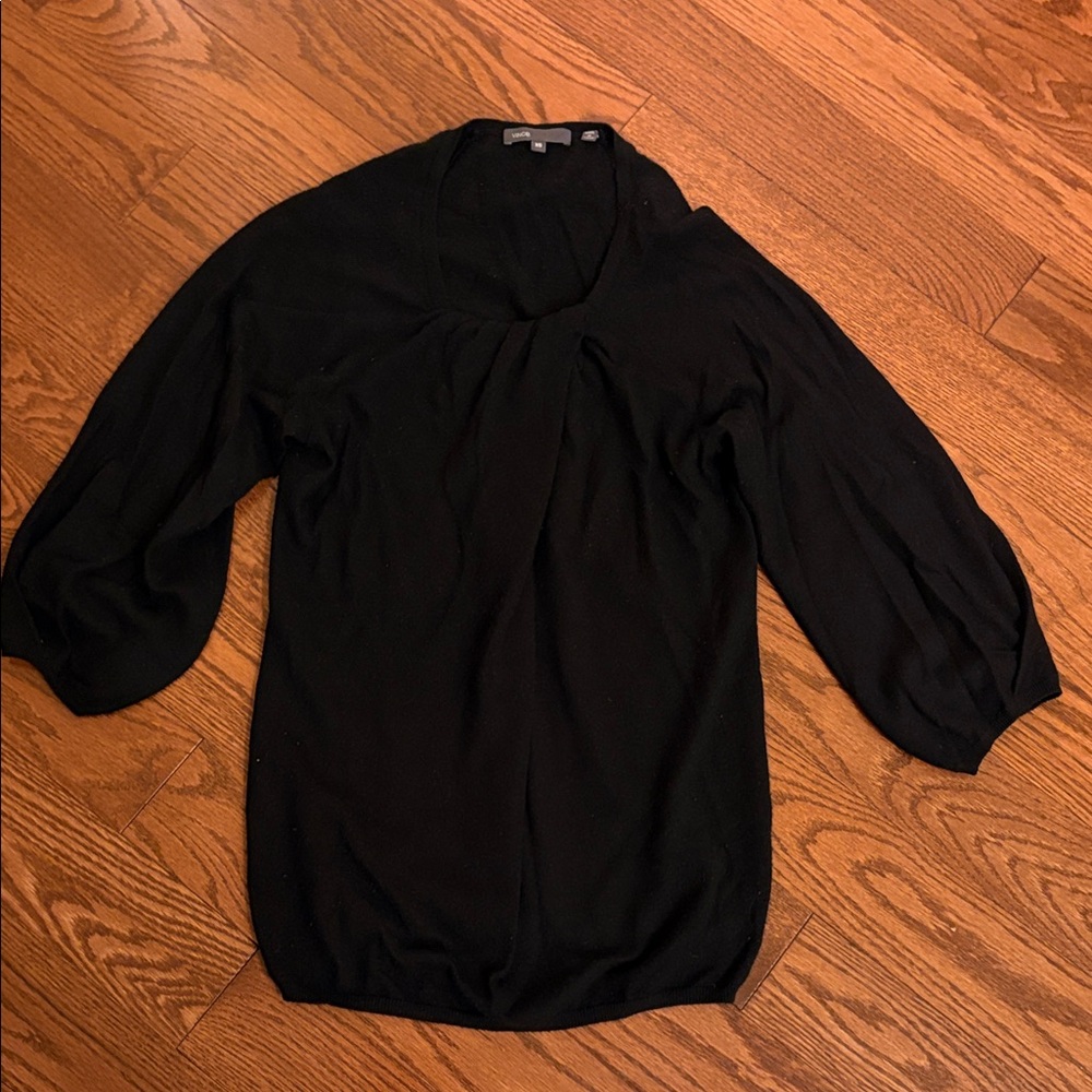 Vince 100% Cashmere Black Women's Sweater